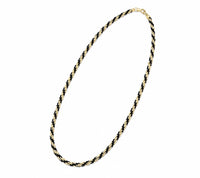 David Markstein - Two Tone Rope Chain Necklace