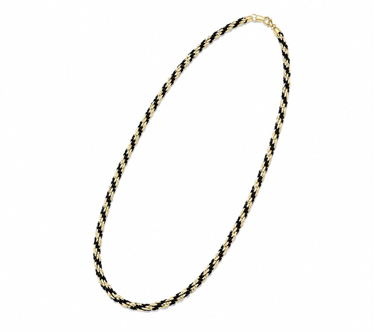 David Markstein - Two Tone Rope Chain Necklace