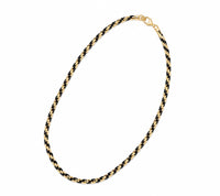 David Markstein - Two Tone Rope Chain Necklace