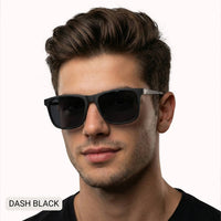 Dax Eyewear - Men's Polarized Square Sunglasses