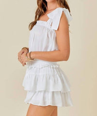 Day + Moon - Darla Tie Strap Romper - clothing - jumpsuits - pants