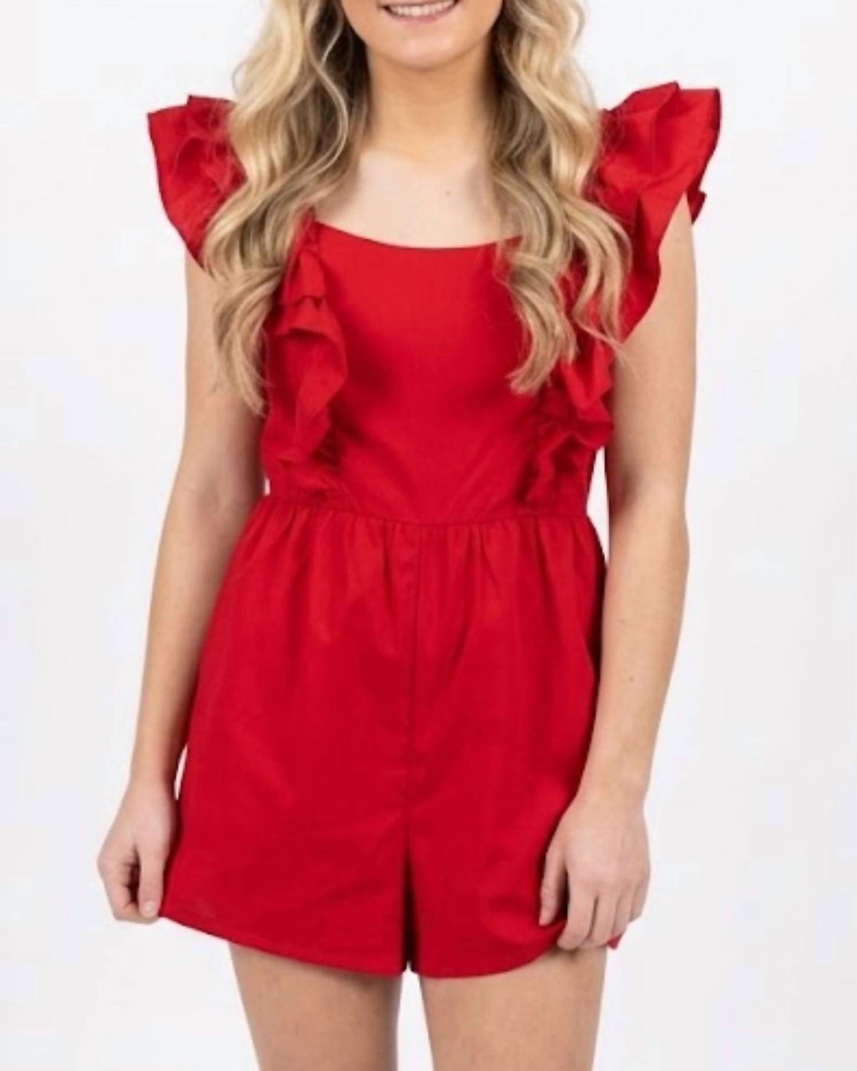 Day + Moon - Lover Tie Back Romper