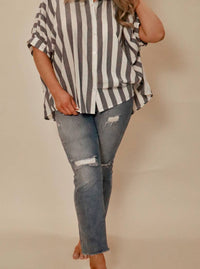 Day + Moon - Nautilus Button Down Top