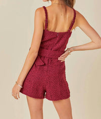 Day + Moon - Rowdy Belted Romper