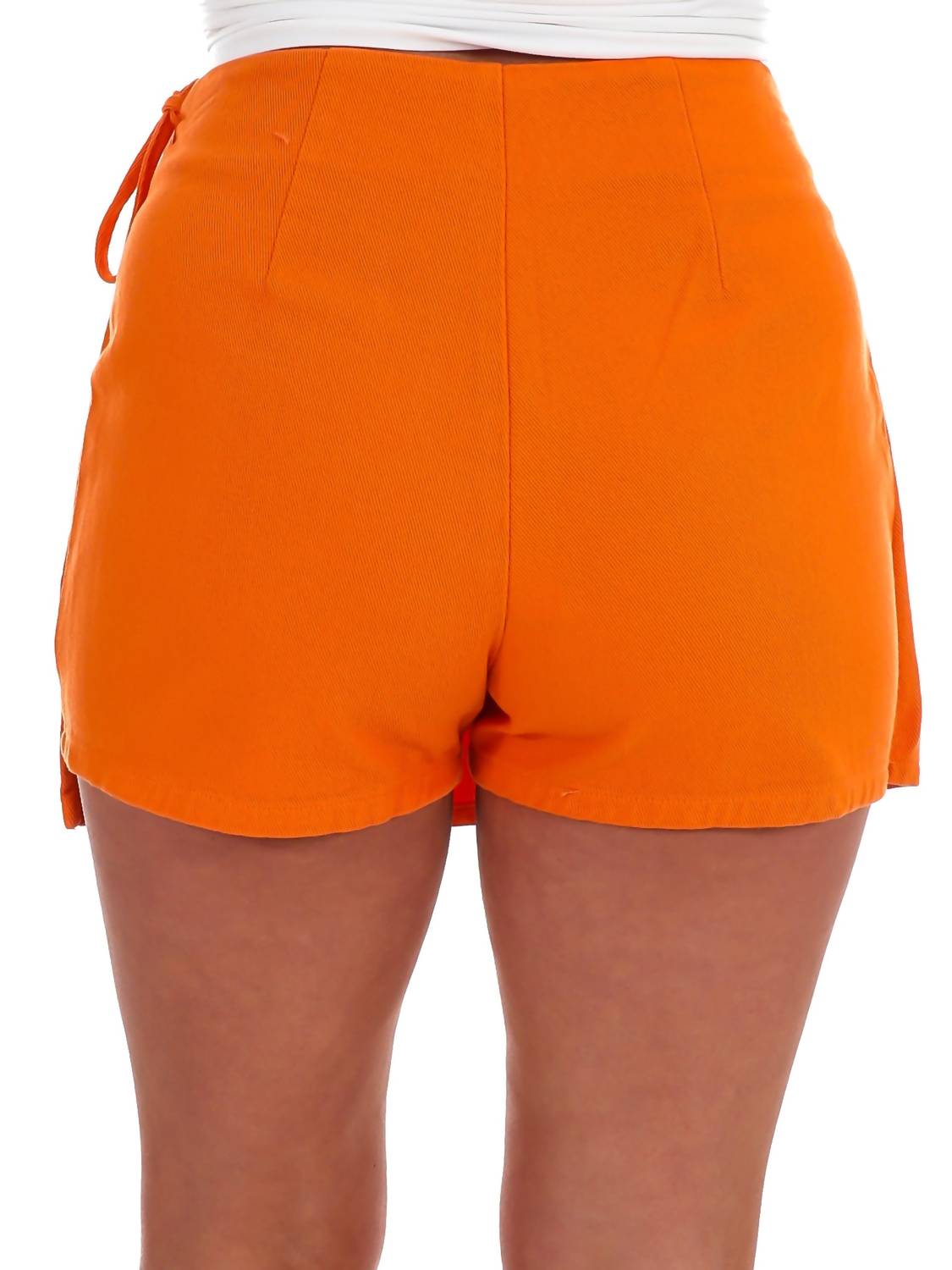 Day + Moon - Touchdown Ties Denim Wrap Skort