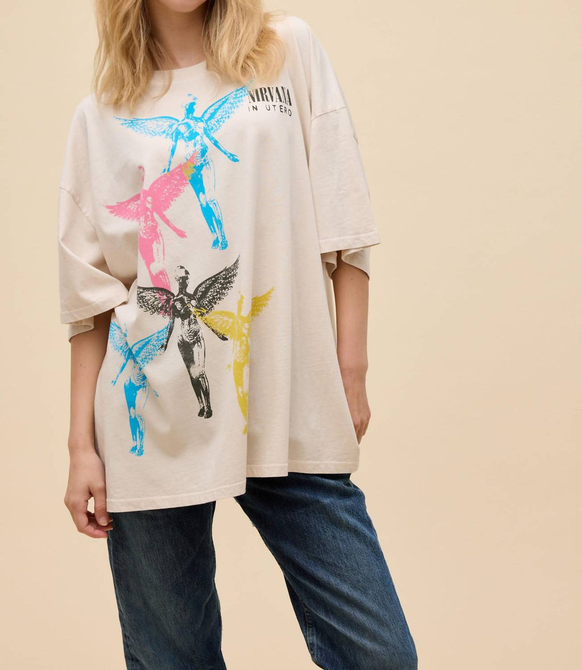 Daydreamer - Nirvana Angel Stamps Tee