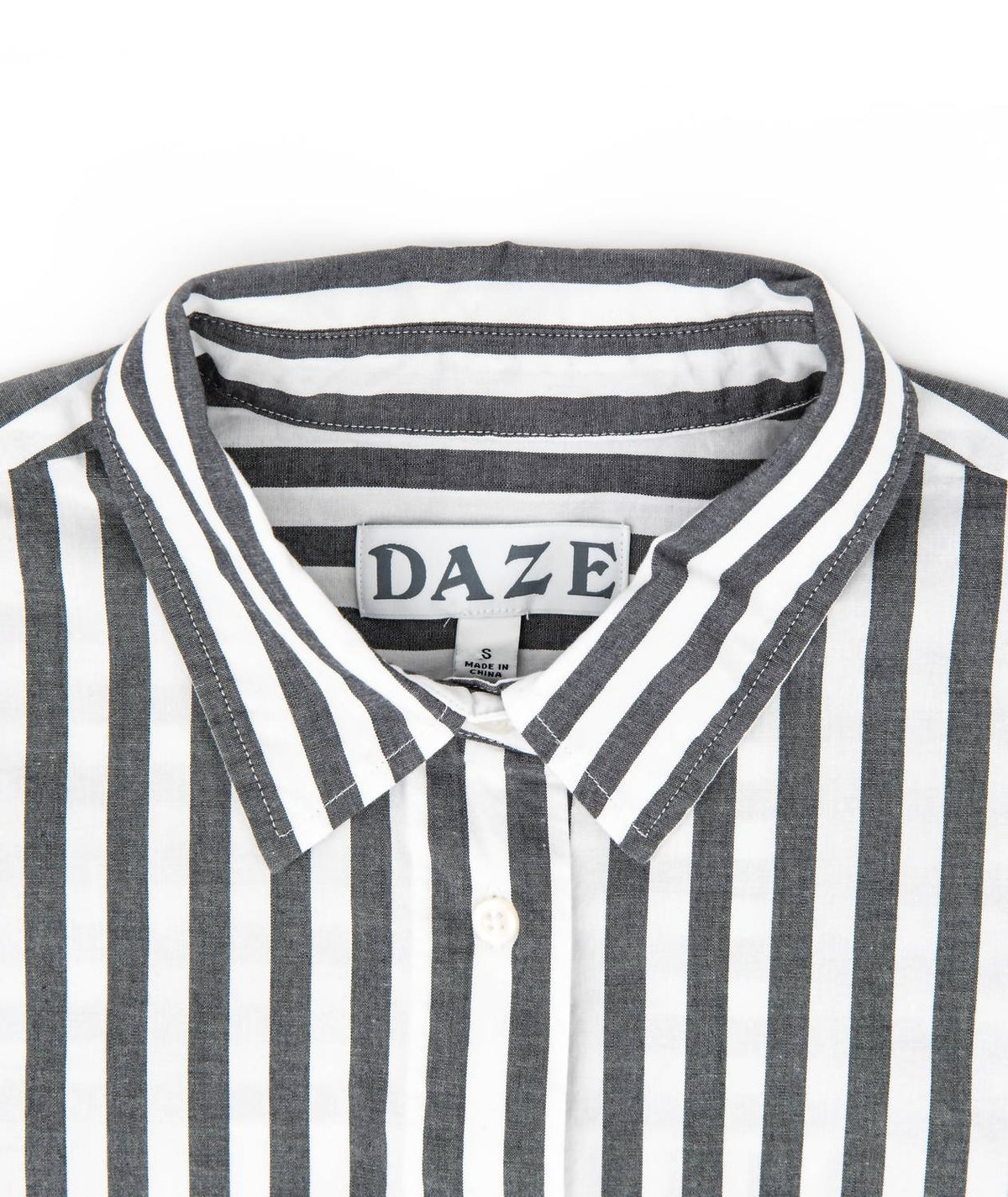 Daze - Academy Cropped Button Down Shirt