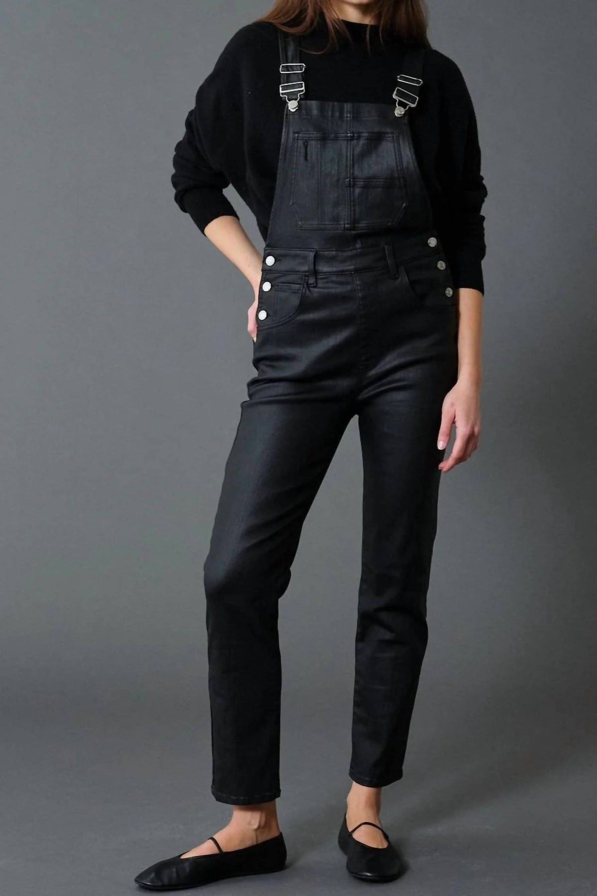 Daze - Broadway Slim Crop Overalls