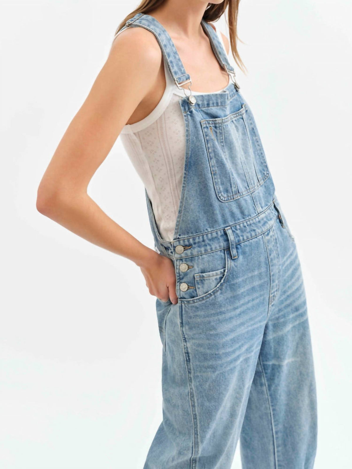 Daze - Canyon Barrel Leg Overalls