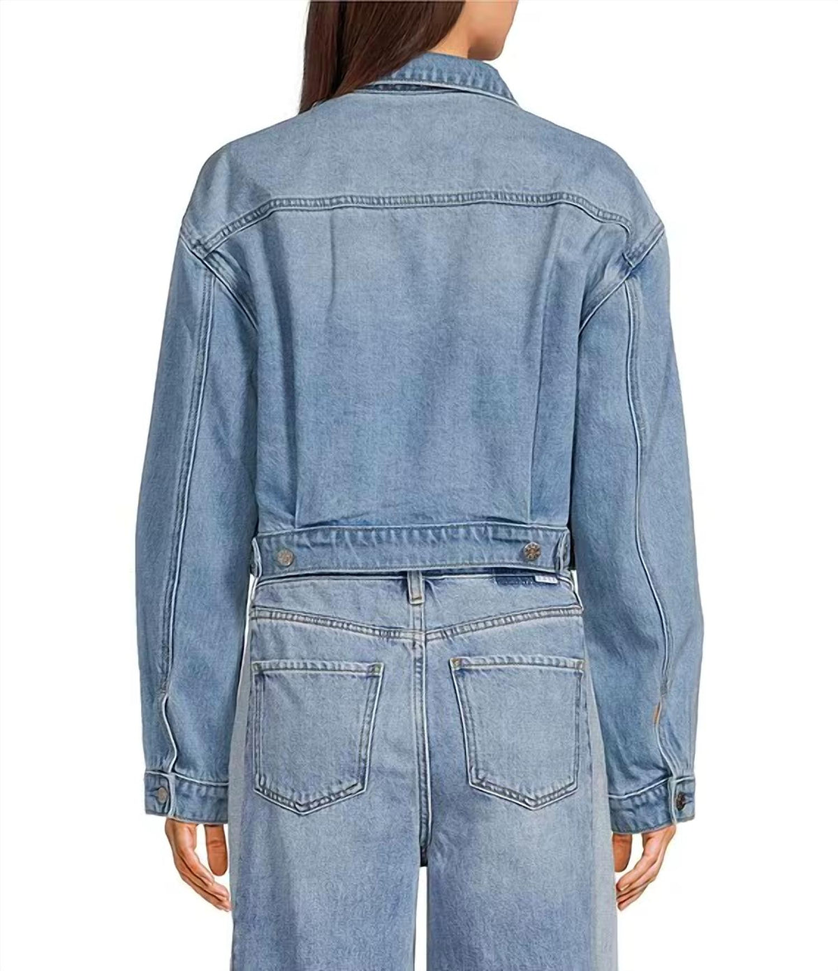 Daze - Del Mar Cropped Denim Jacket