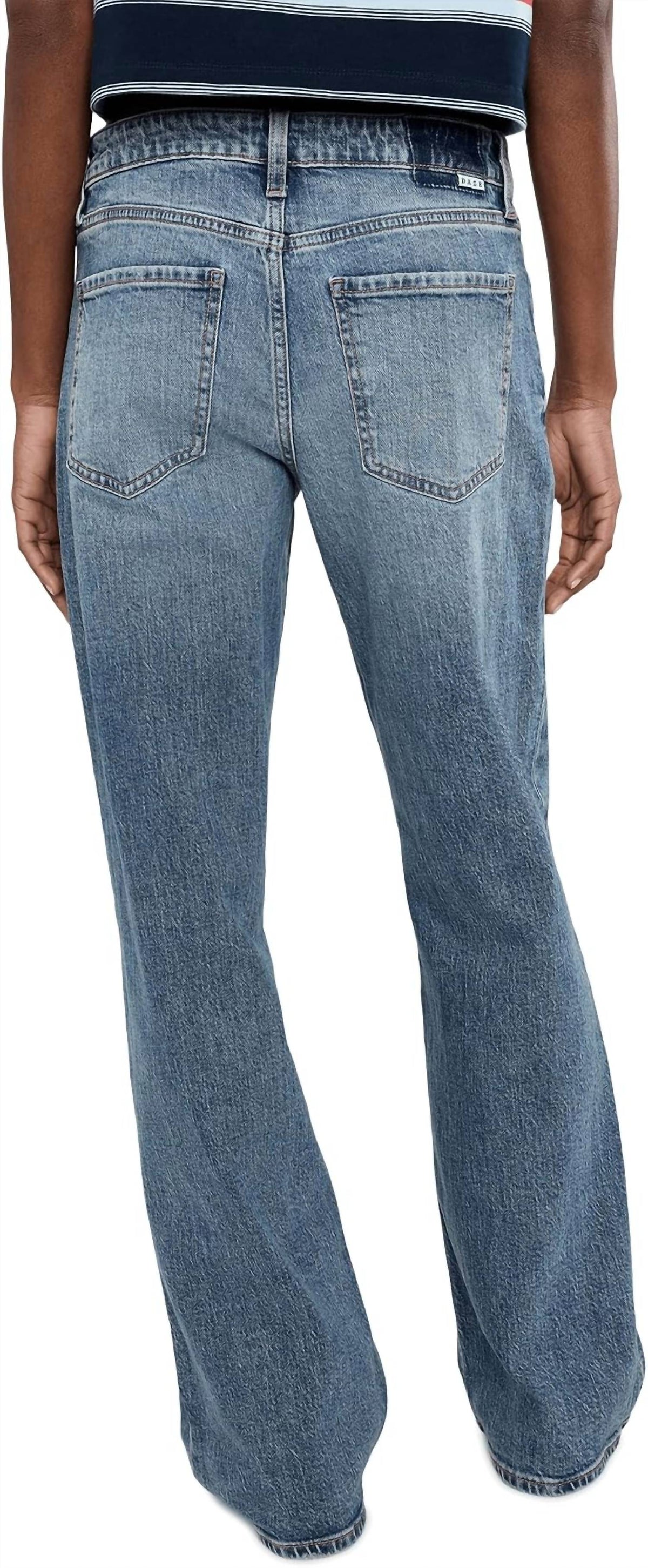 Daze - Keeper Low Rise Straight Jeans