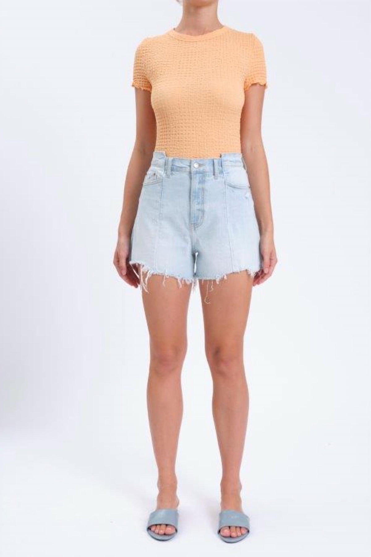 Daze - Knockout & Tear & Repair High Rise Short