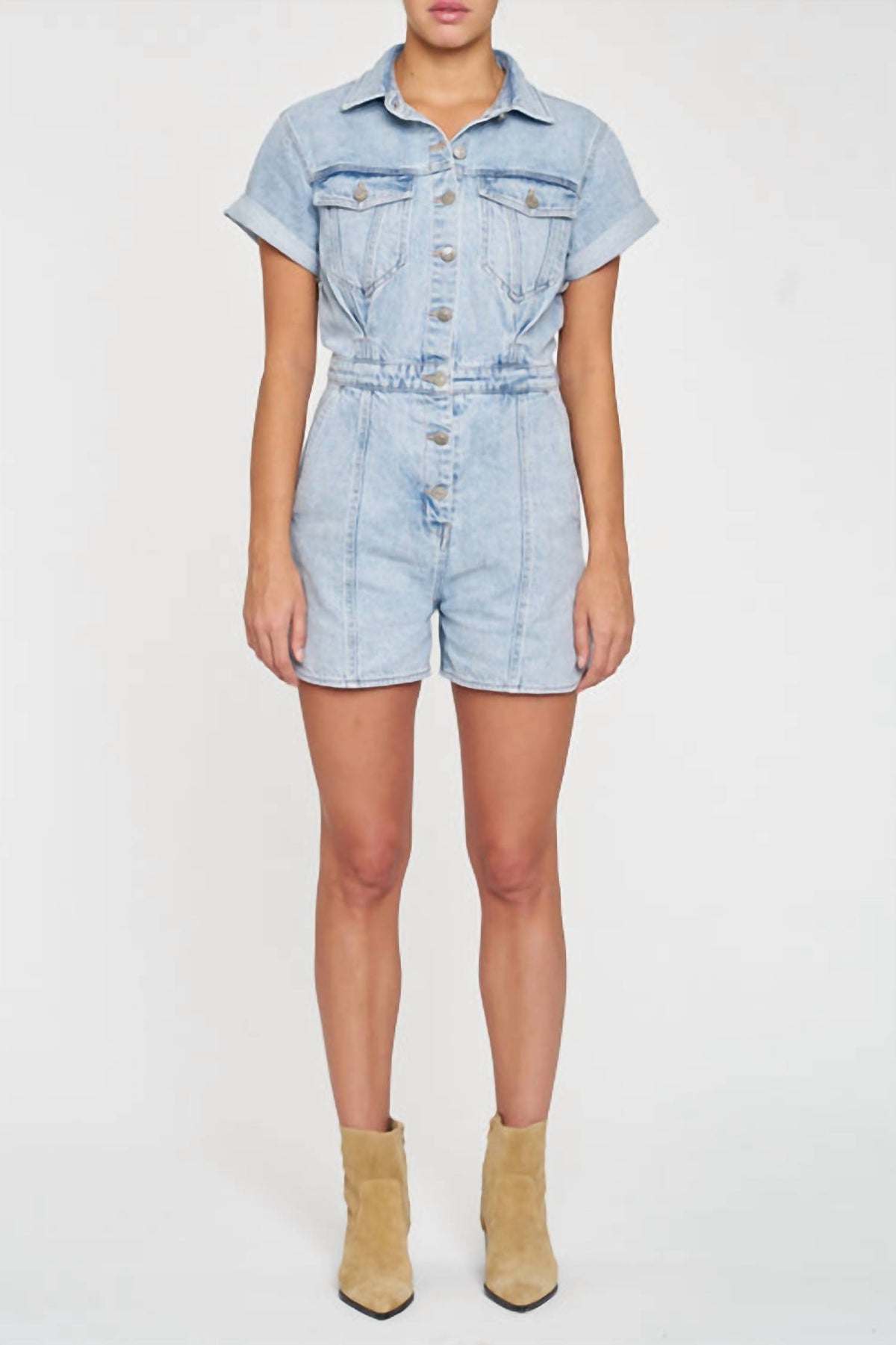 Daze - Topanga Romper Short Sleeve
