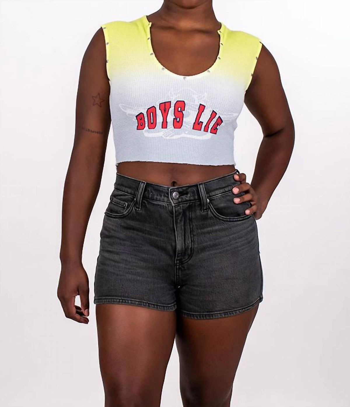 Daze - Troublemaker High Rise Shorts