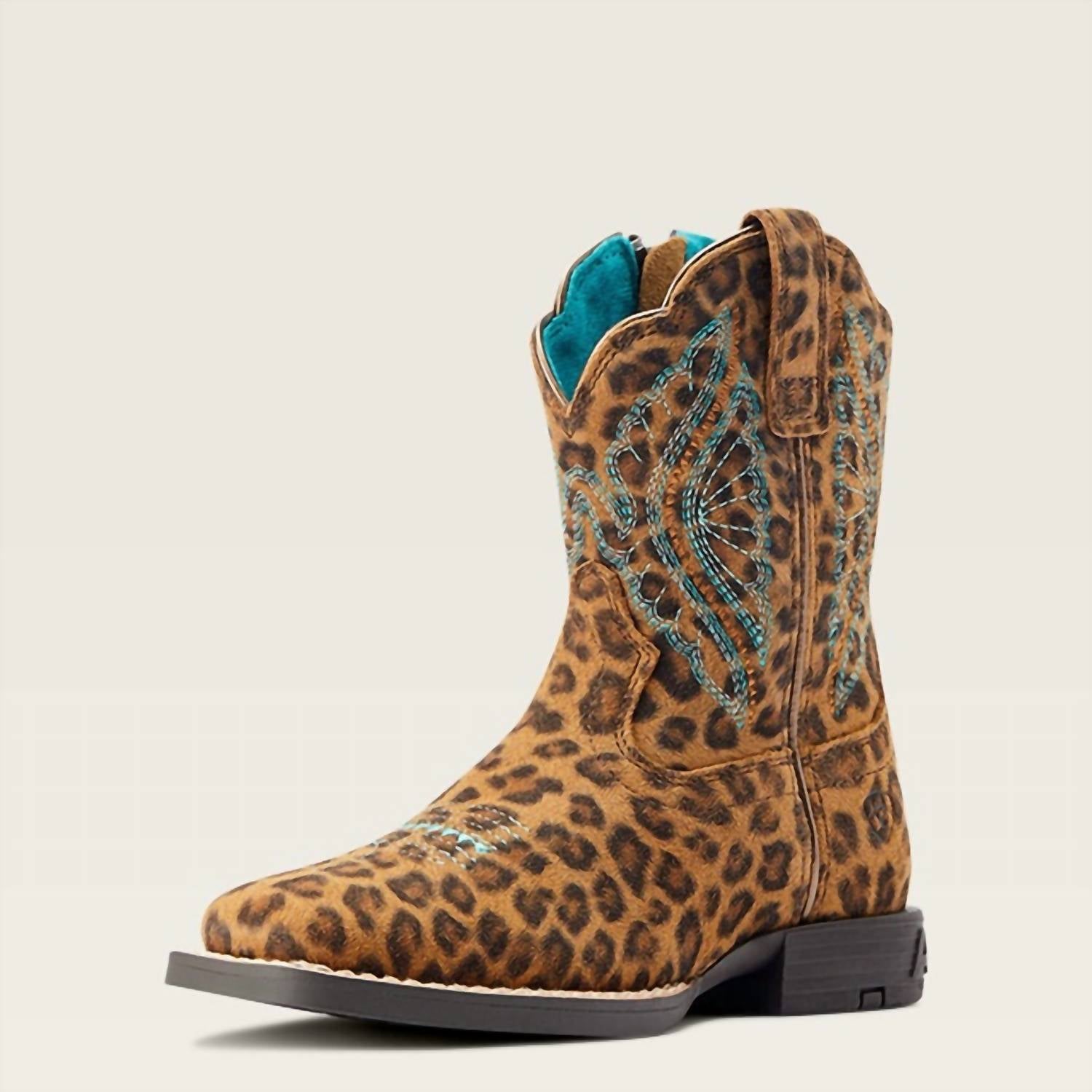 Ariat - Girl's Primetime Leopard Boots