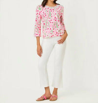Lilly Pulitzer - CLAIRMONT 3/4 SLEEVED KNIT TOP
