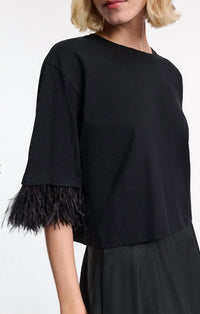 DOROTHEE SCHUMACHER Feminine Favorites Shirt in black - women's blouse