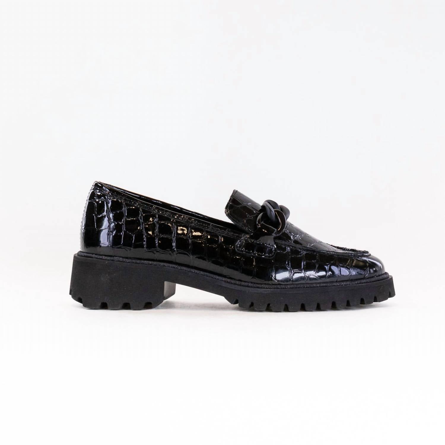 Ara - Women's Chunky Sole Chain Loafer