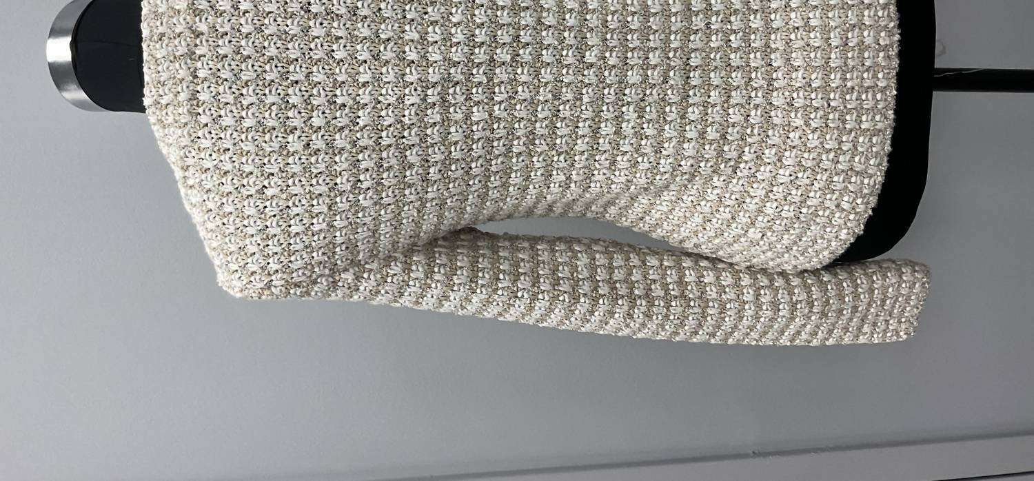 Anneclaire - TAN/WHITE TWEED COTTON CARDIGAN