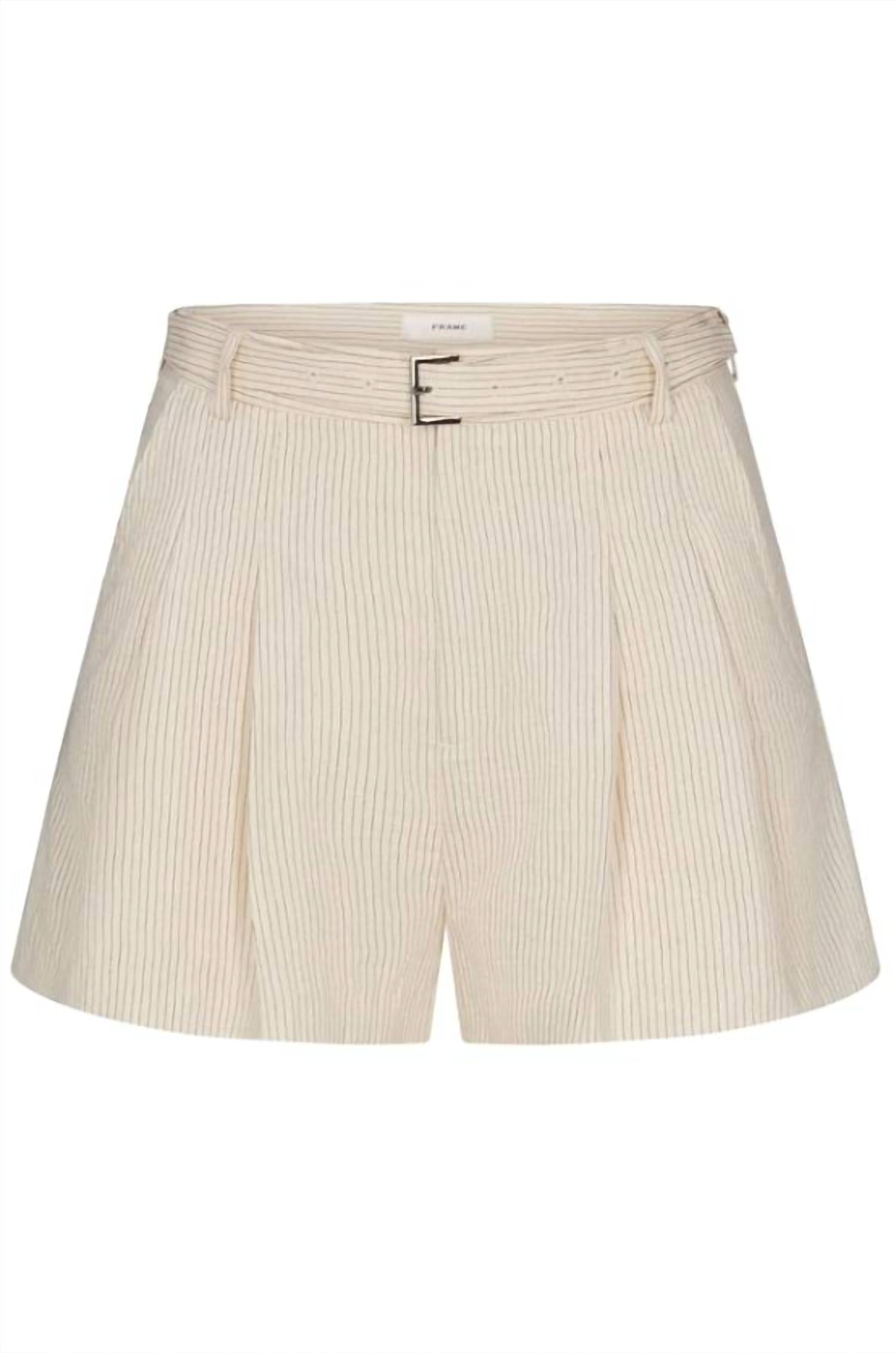 Frame - Striped Soho Short