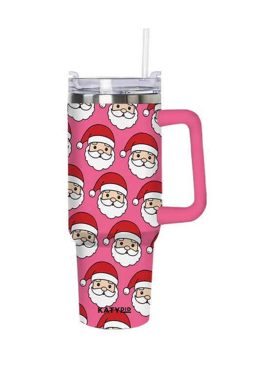 Katydid - Santa Claus Repeat Holiday Tumbler