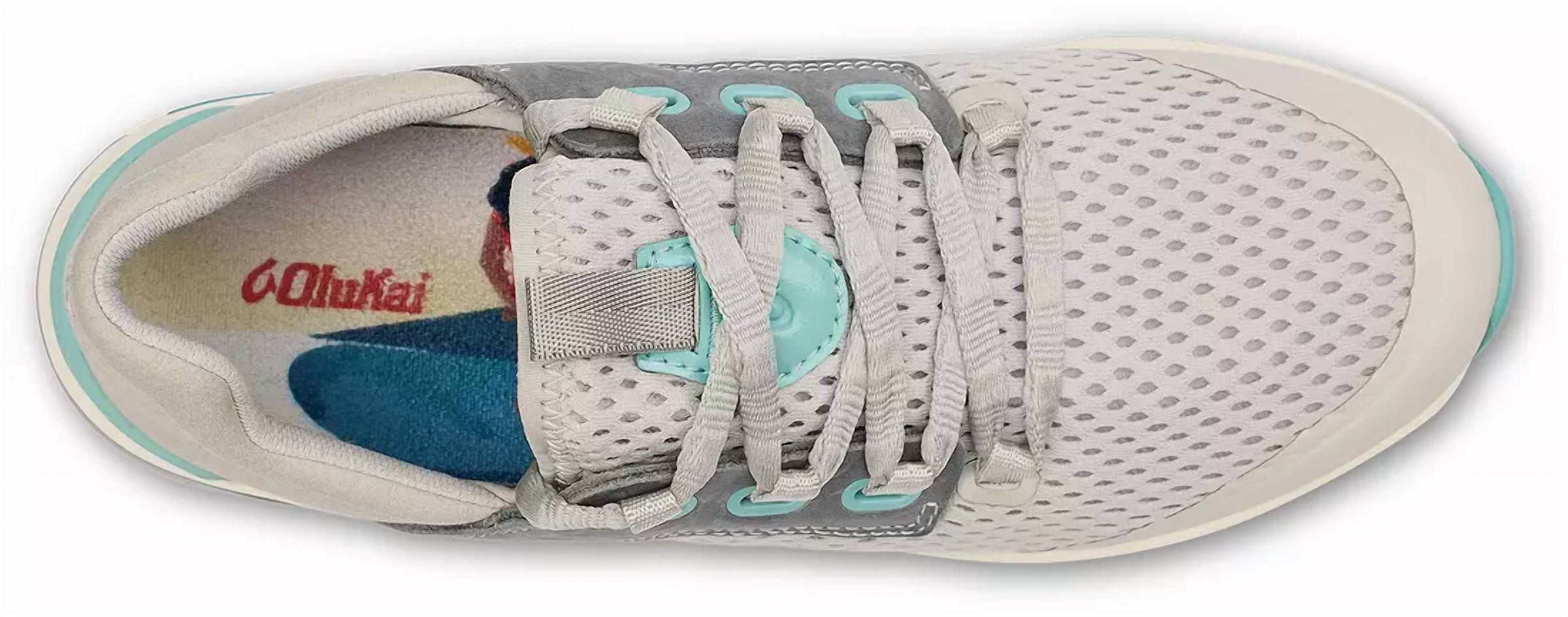 OluKai Women's Wailuku Shoe in mist grey - women's sneaker - alternate view