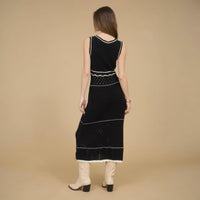 Blu Pepper - Nadia Crochet Midi Dress