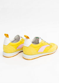 Oncept Women's Montreal Sneaker in yellow blaze - women's sneaker - detail view