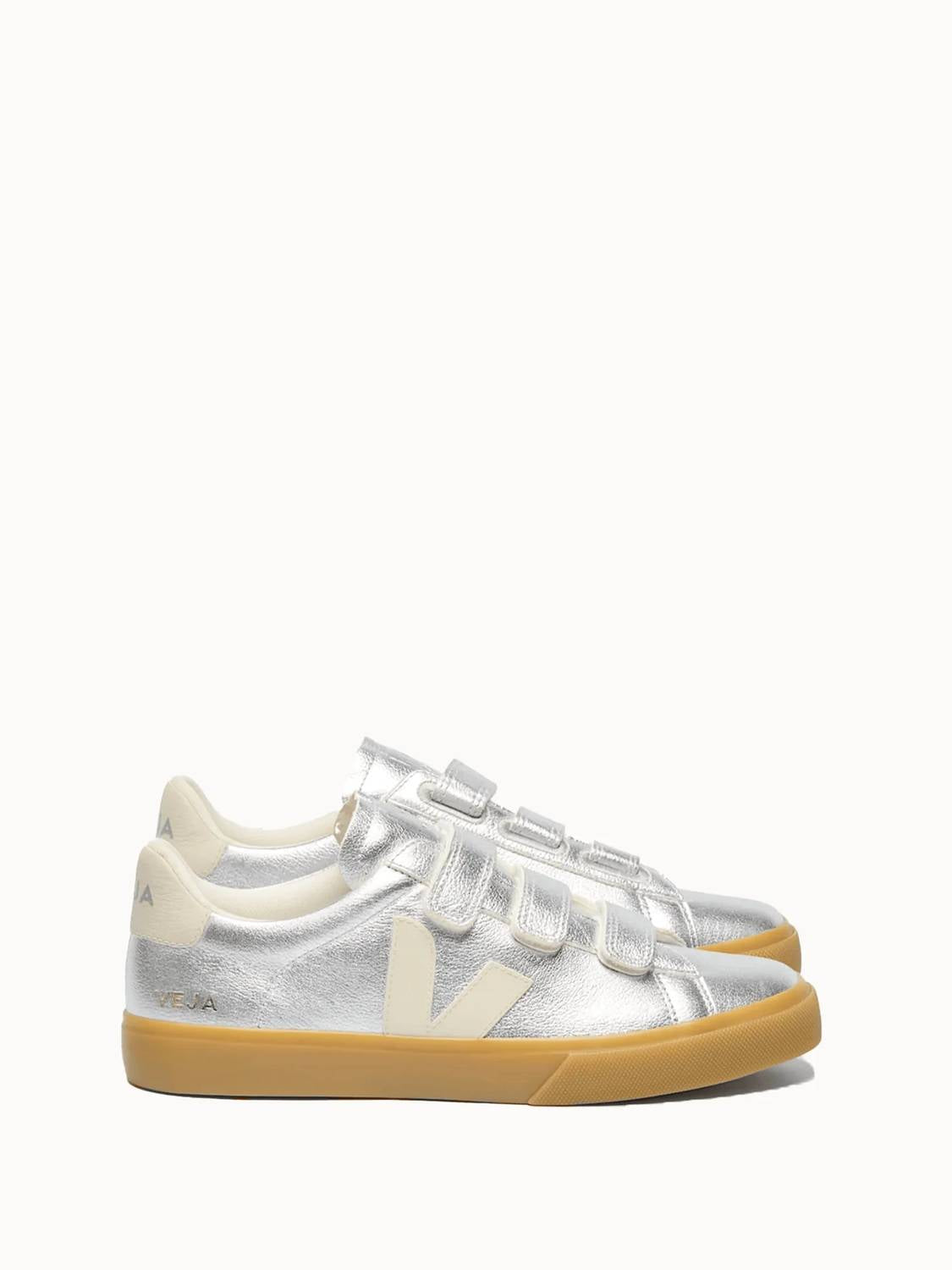 Veja - Women's Recife Leather Velcro Sneakers
