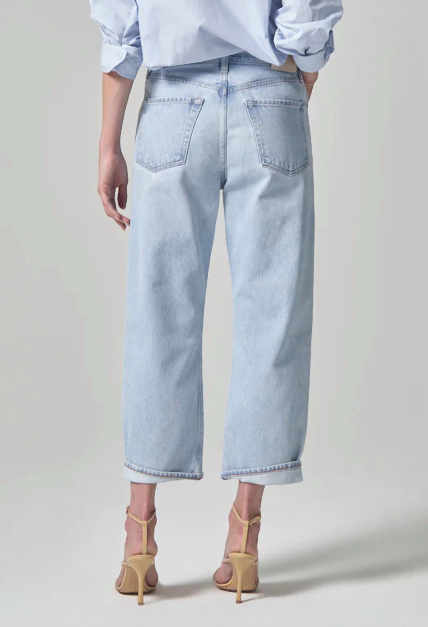 Citizens Of Humanity - Dahlia Bow Leg Baby Roll Jeans