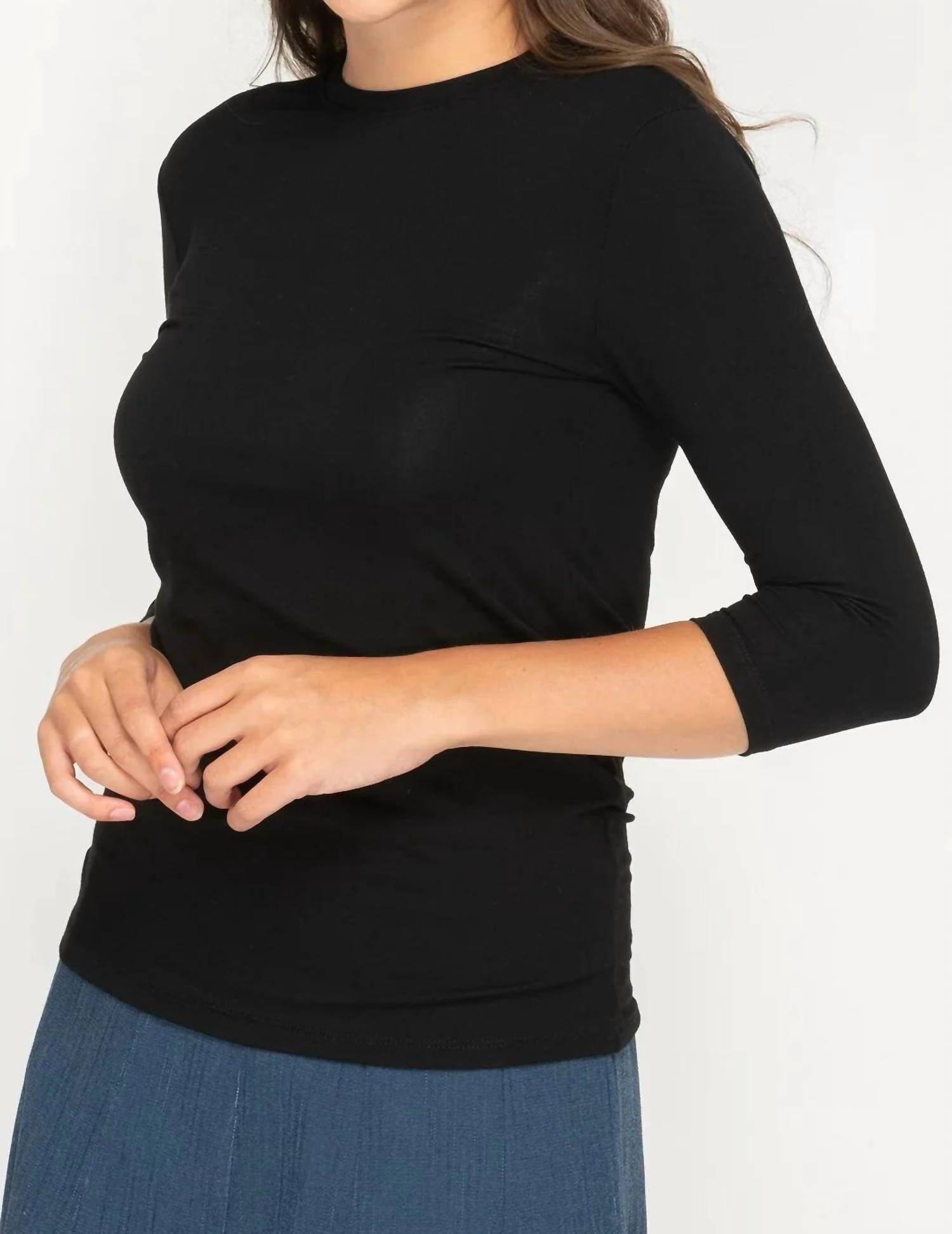 Kmw - Basic T-Shirt Top