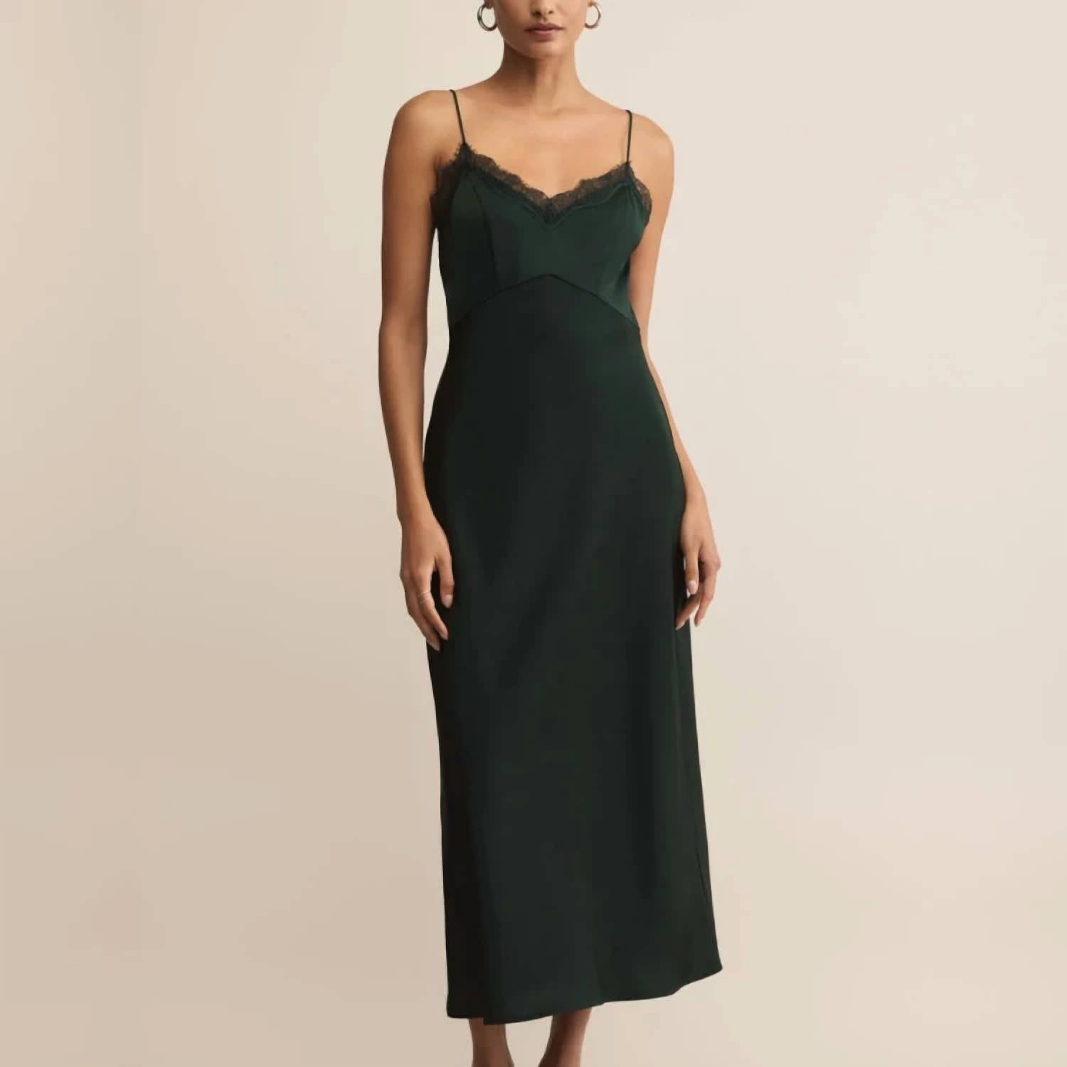 Z Supply - After Hours Luxe Satin Midi Dress