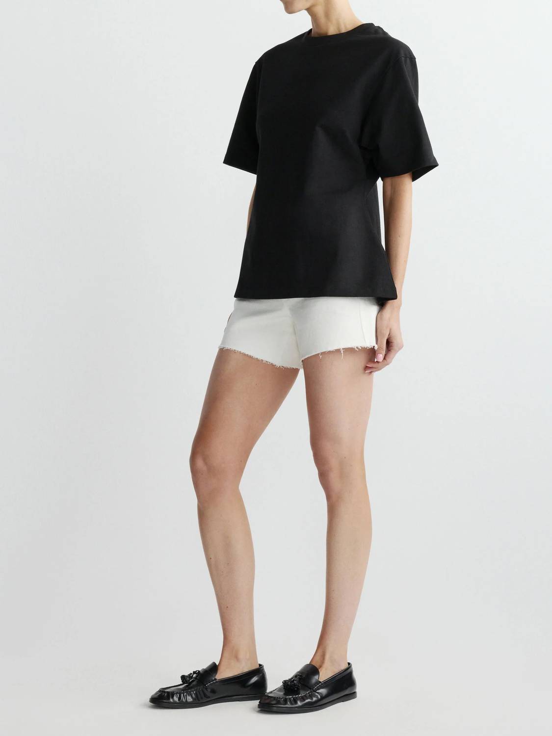 Dl1961 - Women'S - Girlfriend Elevated Peplum Tee