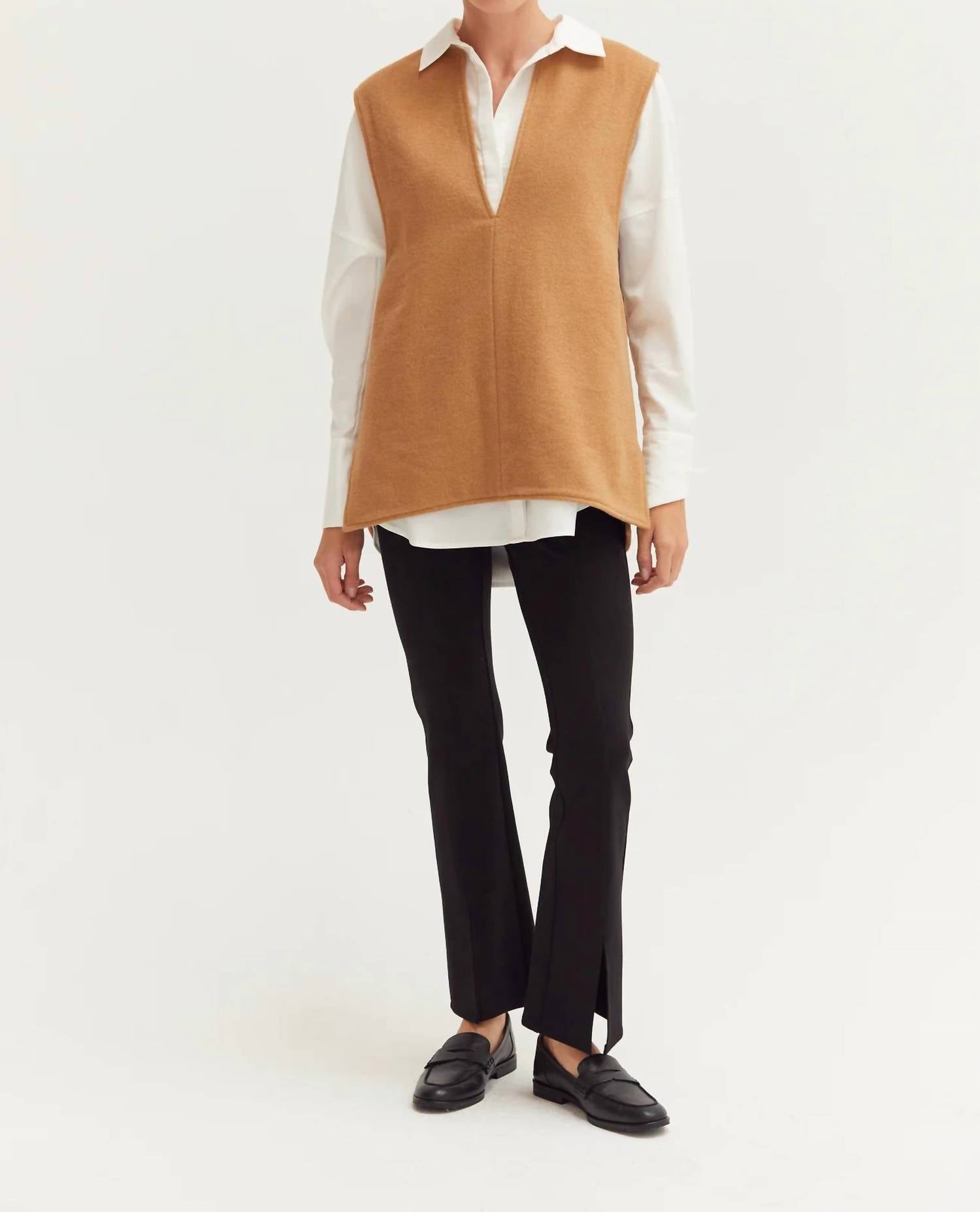 Crescent - Tory Wool Blend Vest