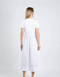 Elliott Lauren Stitch Dress in white - women's dress - view 4