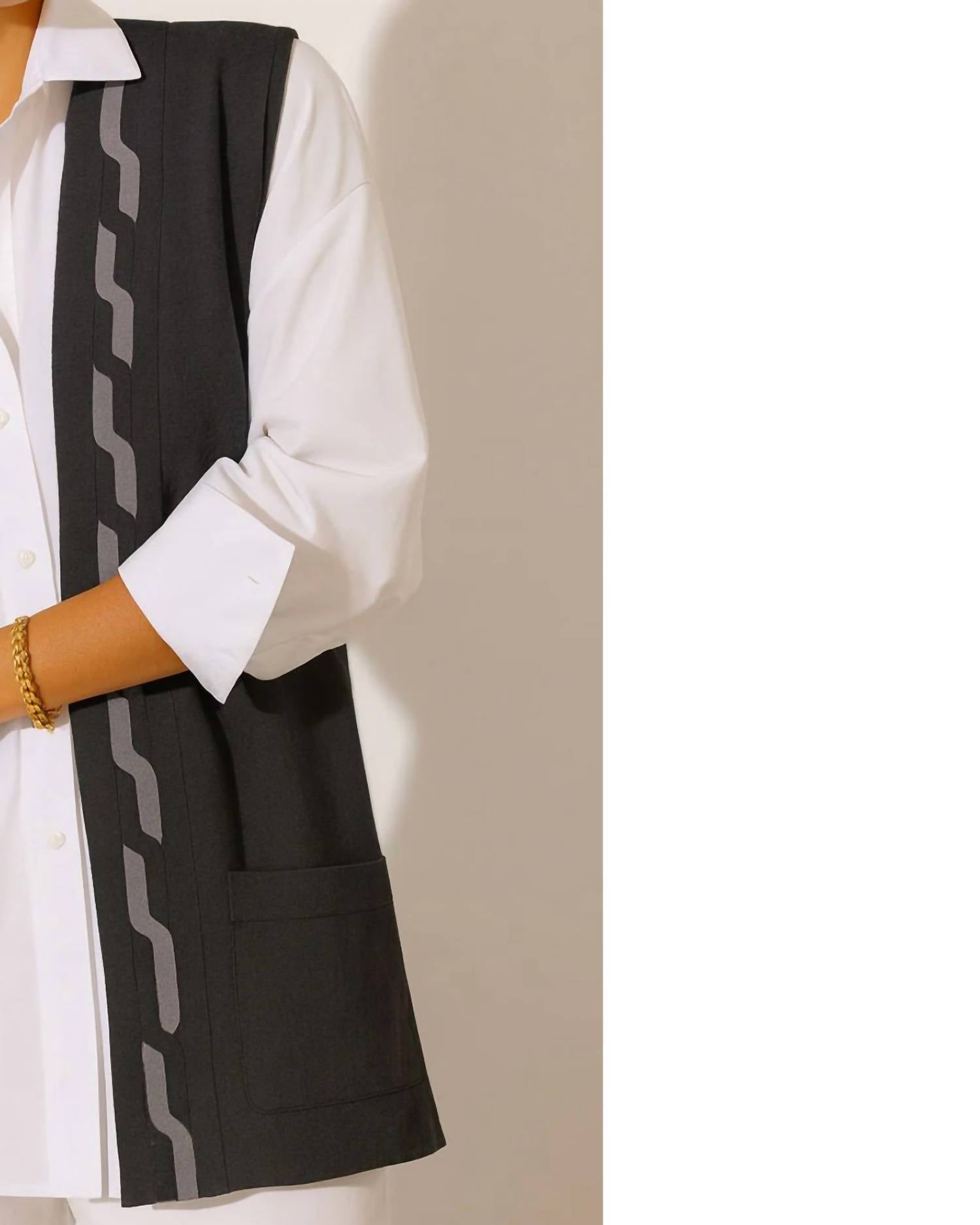J'Envie/Eli - Linz Geometric Vest