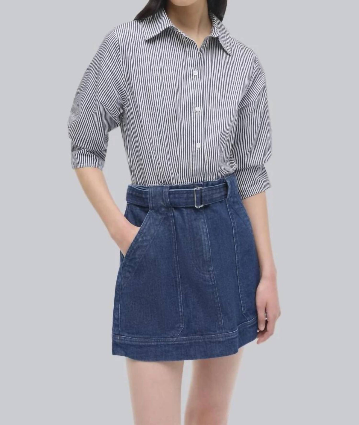 Simkhai - Harlowe Combo Mini Dress