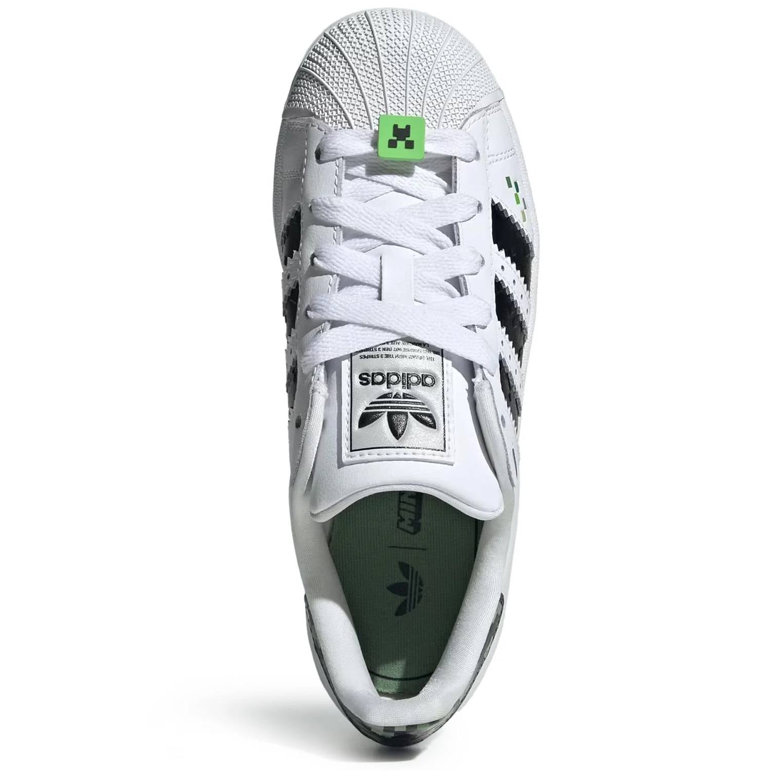 Adidas - Big Kids Superstar Ii X Minecraft Shoes