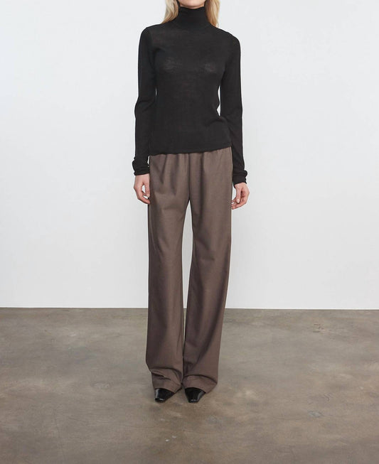 Enza Costa - TISSUE CASHMERE TURTLENECK TOP