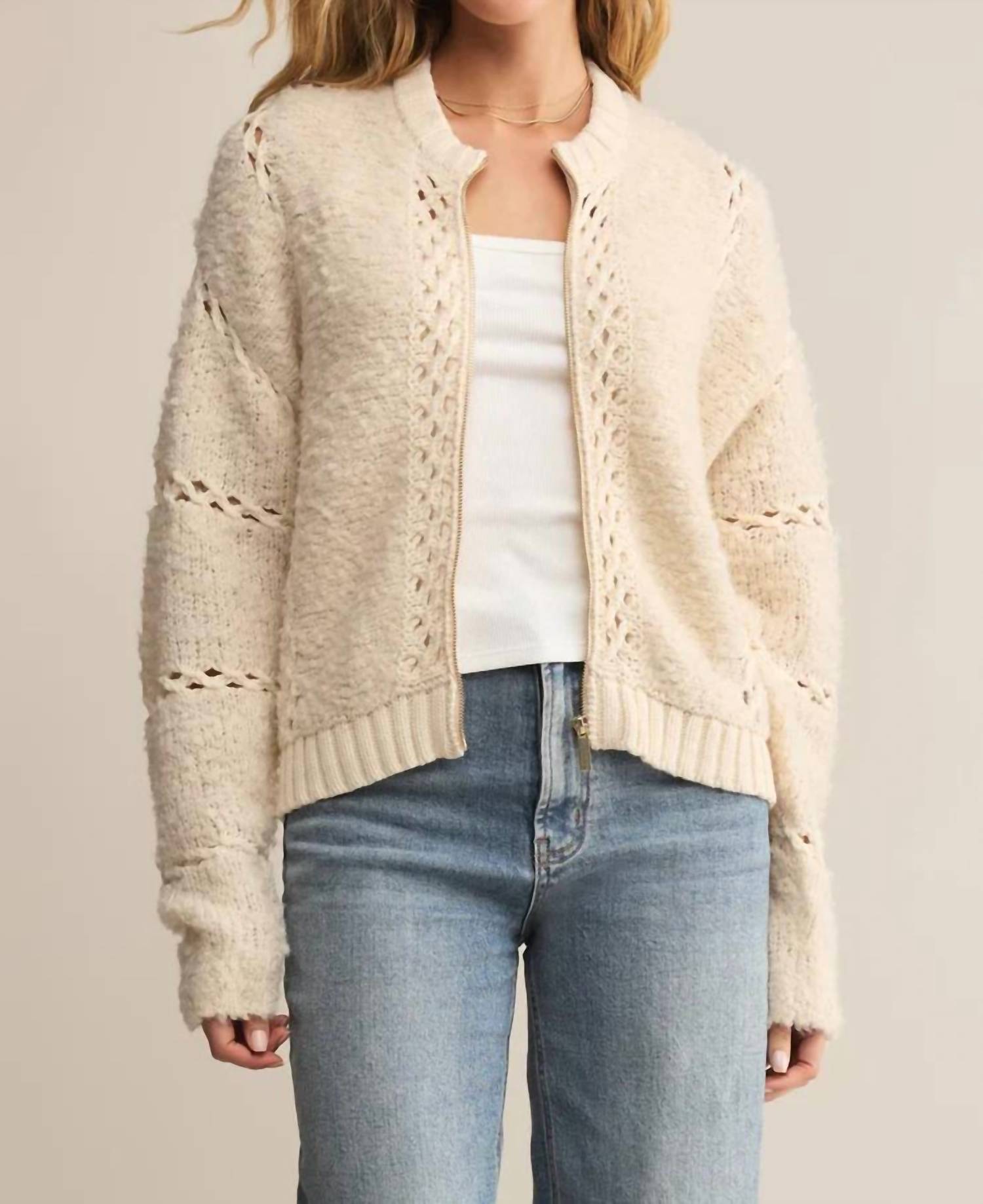 Z Supply - Sundance Zip-up Sweater Jacket
