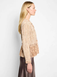 Nic + Zoe - Isadora Iconic Cork Fringe Knit Jacket