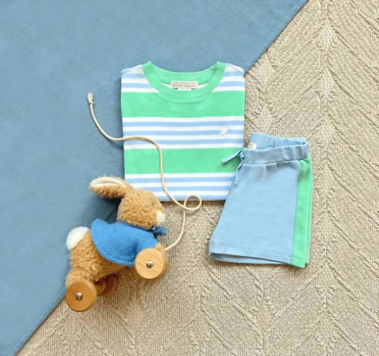 The Beaufort Bonnet Company - Kids' Carter Crewneck with Stork Skirt