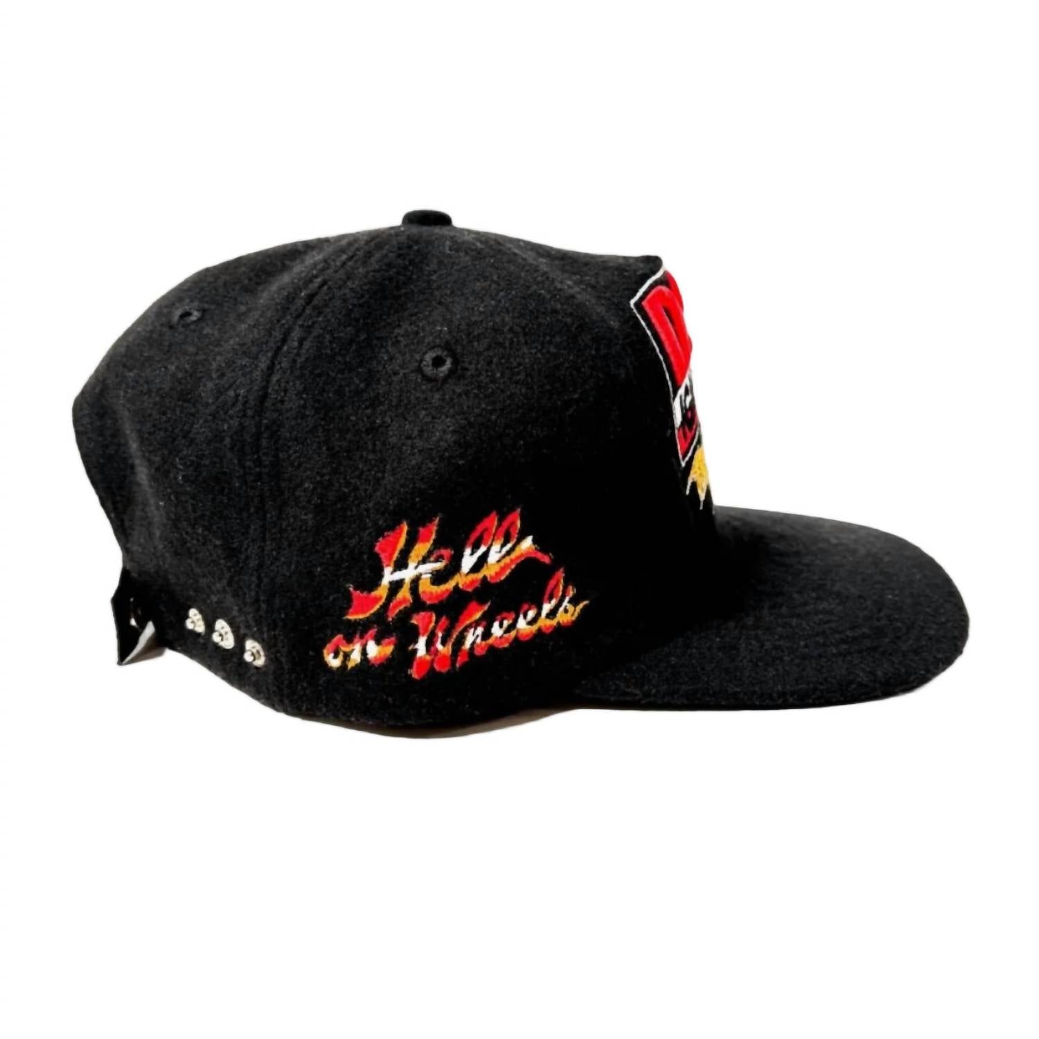 Diet Starts Monday Men's Dsm Ignition Hat in black - men's hat - detail view