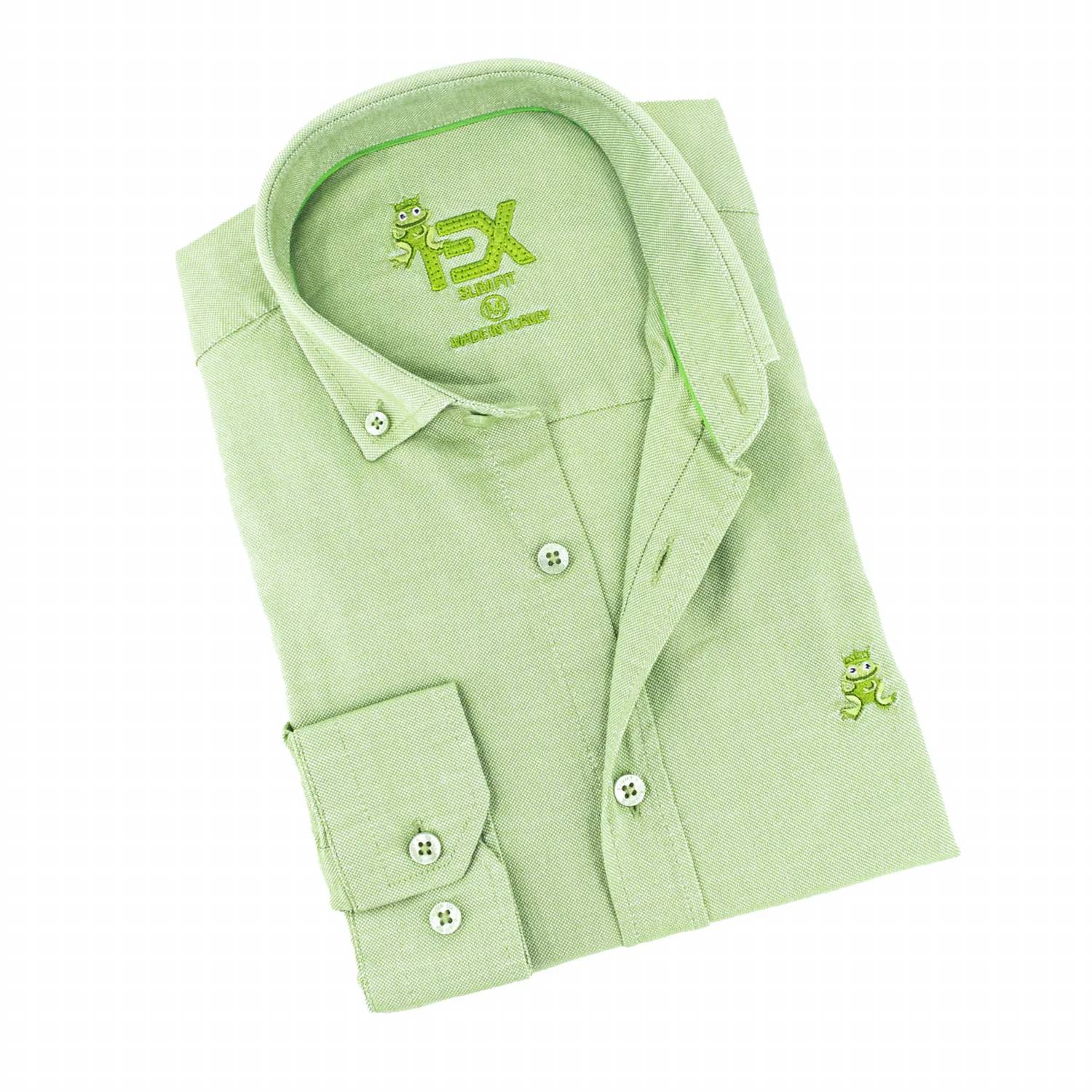Eight X - Men's Oxford Frog Button Down Shirt