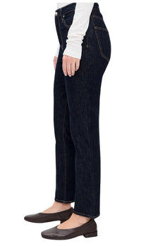 PISTOLA Bri Ankle High Rise Slim Straight Jean in nightfall - women's jeans - alternate view
