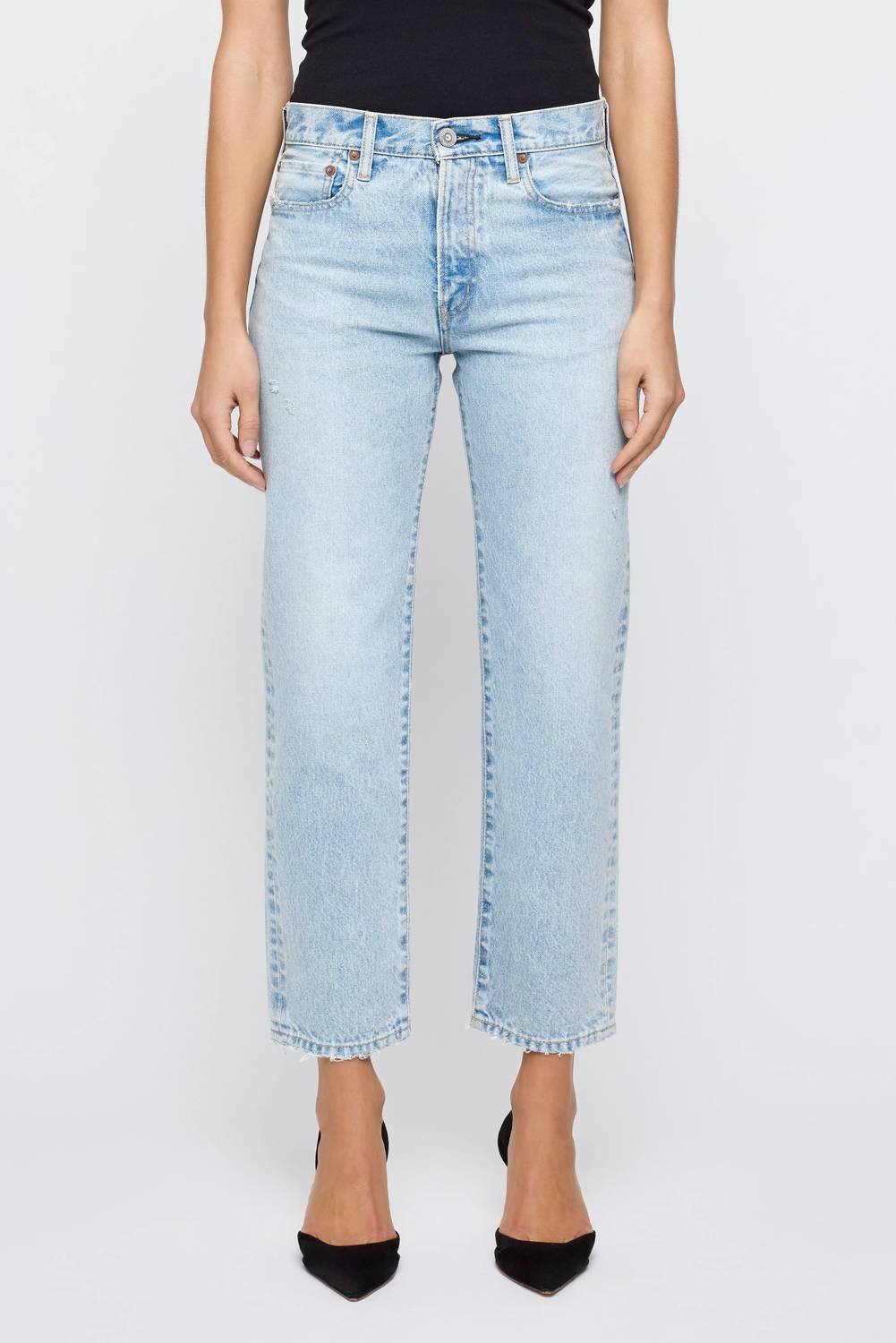 Moussy - Elko Cropped Boys Pants