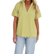 Umgee - Women's Easy Daydream Textured Top