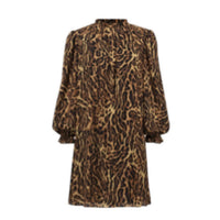 Joseph Ribkoff - High Neck Animal Print Dress