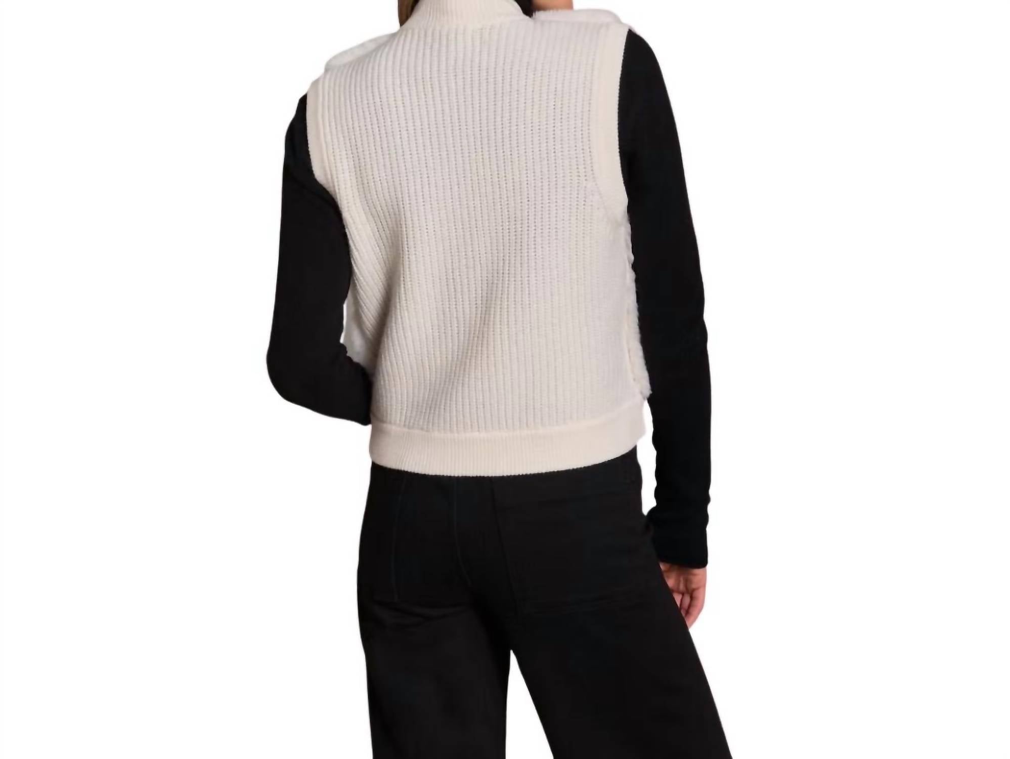 Alashan Cashmere - Fairbanks Faux Fur Zip Vest