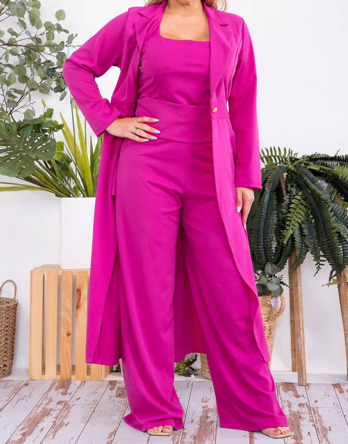 Karen T Design - Solid Three-piece Set